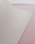 Double Sided Rollable Styling Surface / Linen・Rough Weave ( Off White) x Velvet ・Shine(Light Pink) SampleSale