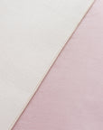 Double Sided Rollable Styling Surface / Linen・Rough Weave ( Off White) x Velvet ・Shine(Light Pink) SampleSale