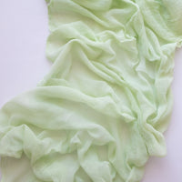 Gauze Table Runner:Apple Green