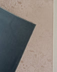 Double Sided Rollable Styling Surface / Silk Jacquard (Blush Petal) x Velvet (Navy Blue)