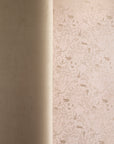 Double Sided Rollable Styling Surface / Silk Jacquard (Blush Petal) x Velvet (Warm Beige)