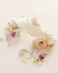 Double Sided Rollable Styling Surface / Linen (Ivory) x Velvet (Ecru)