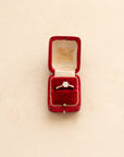 Vintage Velvet Ring Box A
