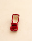 Vintage Velvet Ring Box A