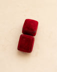 Vintage Velvet Ring Box A
