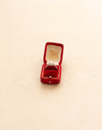 Vintage Velvet Ring Box A
