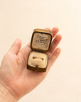 Vintage Velvet Ring Box C