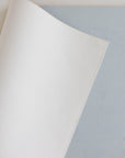 Double Sided Rollable Styling Surface / Linen (White) x Velvet (Light Blue)