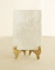 Silk Velvet Greeting Card【Rounded Rectangle】Leaf