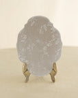 Silk Velvet Greeting Card【Oval】Leaf