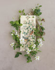 Double Sided Rollable Styling Surface / Silk Jacquard (Blush Petal) x Velvet (Warm Beige)