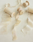 Marble Original Silk Ribbon:Sunlit Blossom