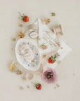 Double Sided Rollable Styling Surface / Linen (White) x Velvet (Ecru)