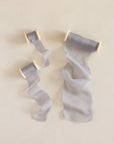 Gauze Silk Ribbon:Dove Gray