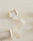 Gauze Silk Ribbon (Slightly Thicker):Dune Pearl