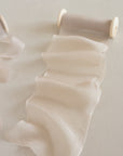 Gauze Silk Ribbon (Slightly Thicker):Dune Pearl
