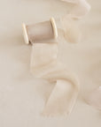 Gauze Silk Ribbon (Slightly Thicker):Dune Pearl