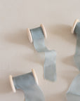 Gauze Silk Ribbon (Slightly Thicker):Moss Whisper