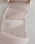 Gauze Silk Ribbon (Slightly Thicker):Petal Glass