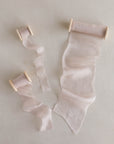 Gauze Silk Ribbon (Slightly Thicker):Petal Glass
