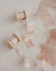 Marble Original Silk Ribbon:Rosy Cloud Haze