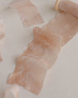 Marble Original Silk Ribbon:Rosy Cloud Haze