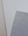 Double Sided Rollable Styling Surface / Linen (White) x Velvet (Light Blue)