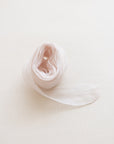 Crinkle Silk Ribbon:Beige Pink