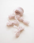 Crinkle Silk Ribbon:Dusty Pink