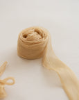 Crinkle Silk Ribbon:Mustard Seed