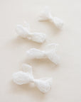 Crinkle Silk Ribbon:Pure White