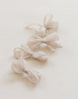 Crinkle Silk Ribbon:Sand Beige