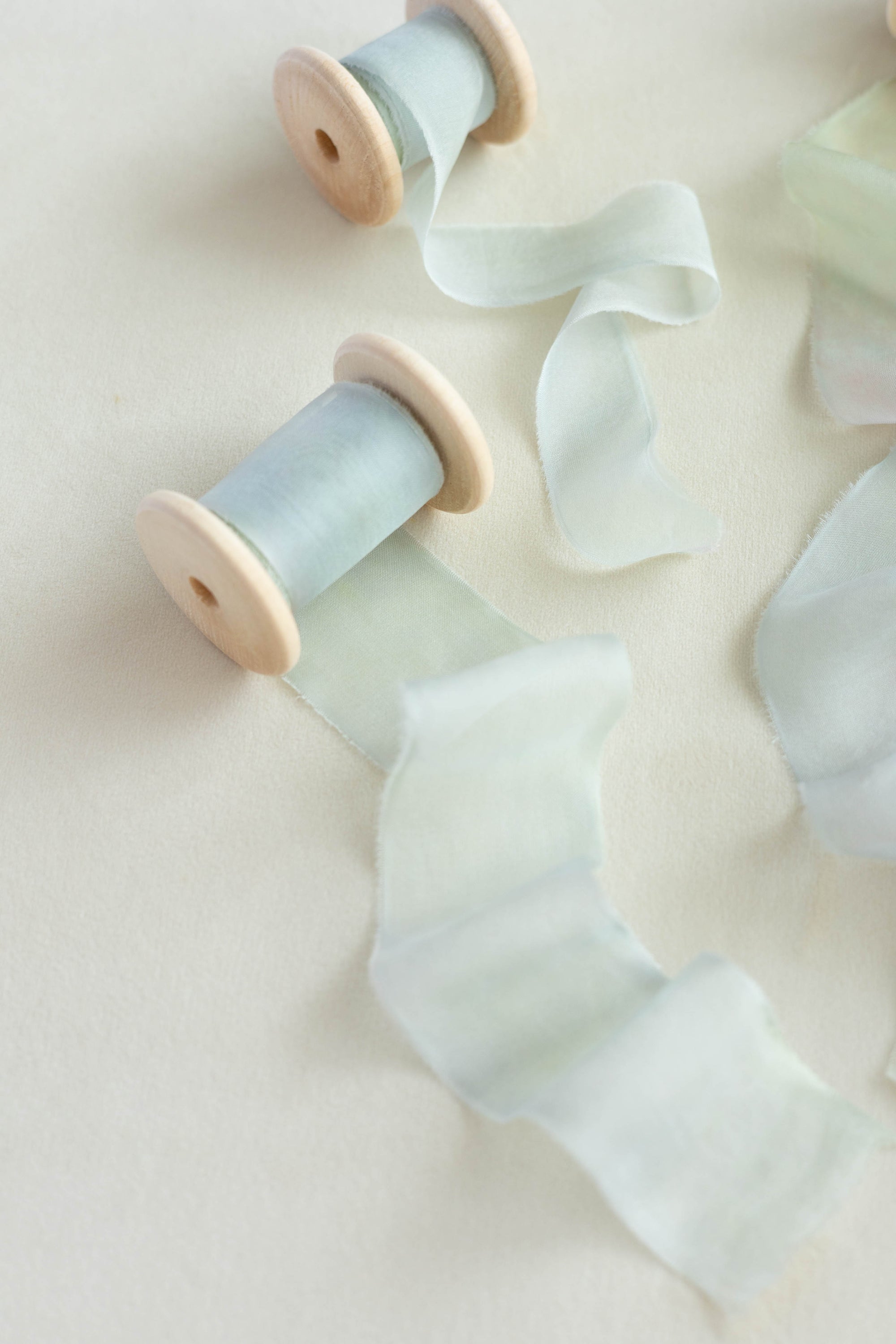 Marble Gauze Silk Ribbon：Opal Veil