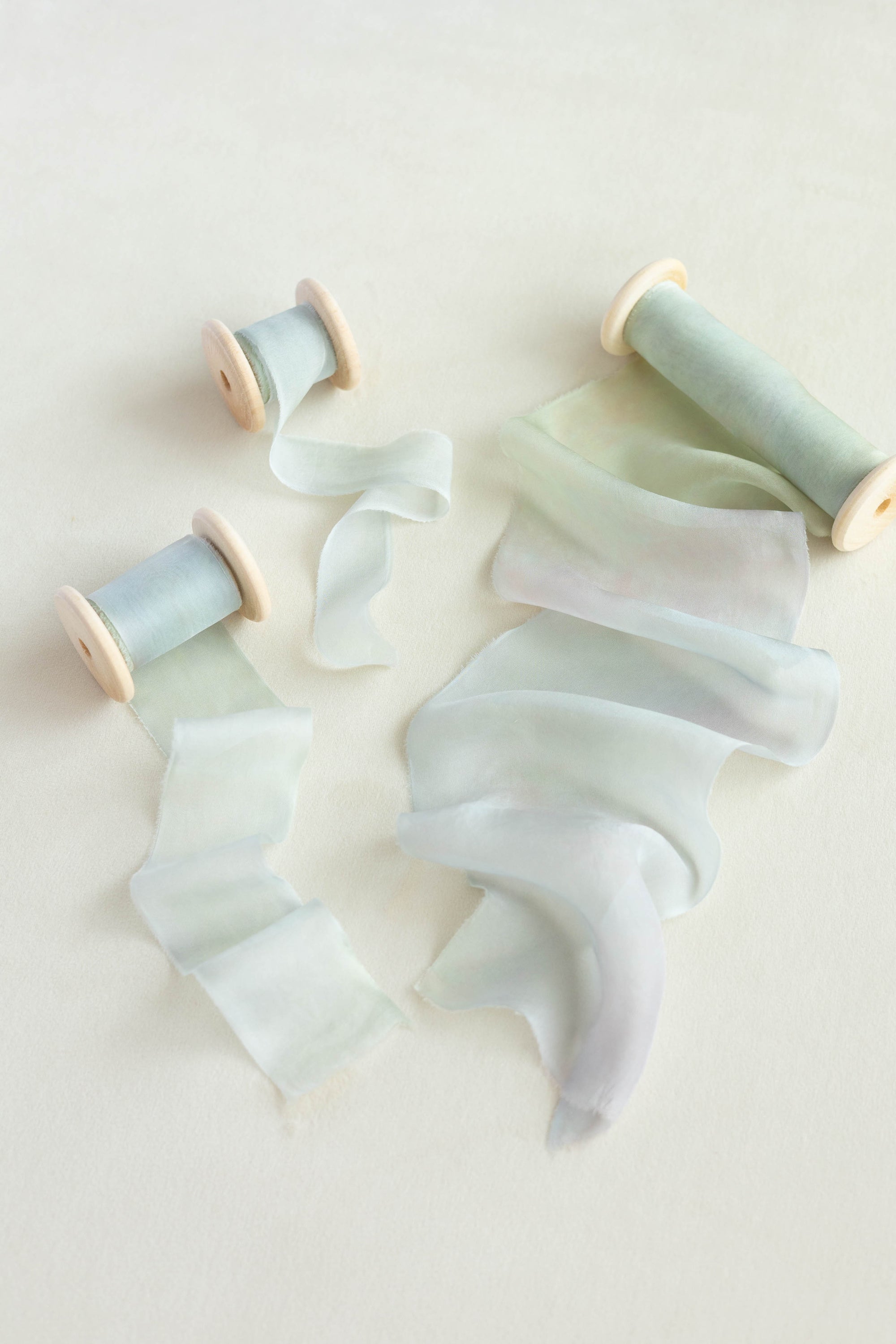 Marble Gauze Silk Ribbon：Opal Veil