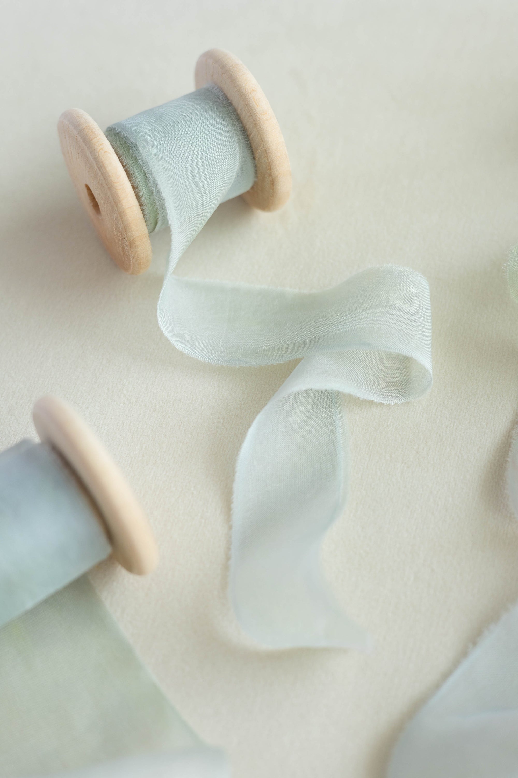 Marble Gauze Silk Ribbon：Opal Veil