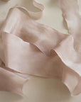 Marble Original Silk Ribbon：Pink Peony