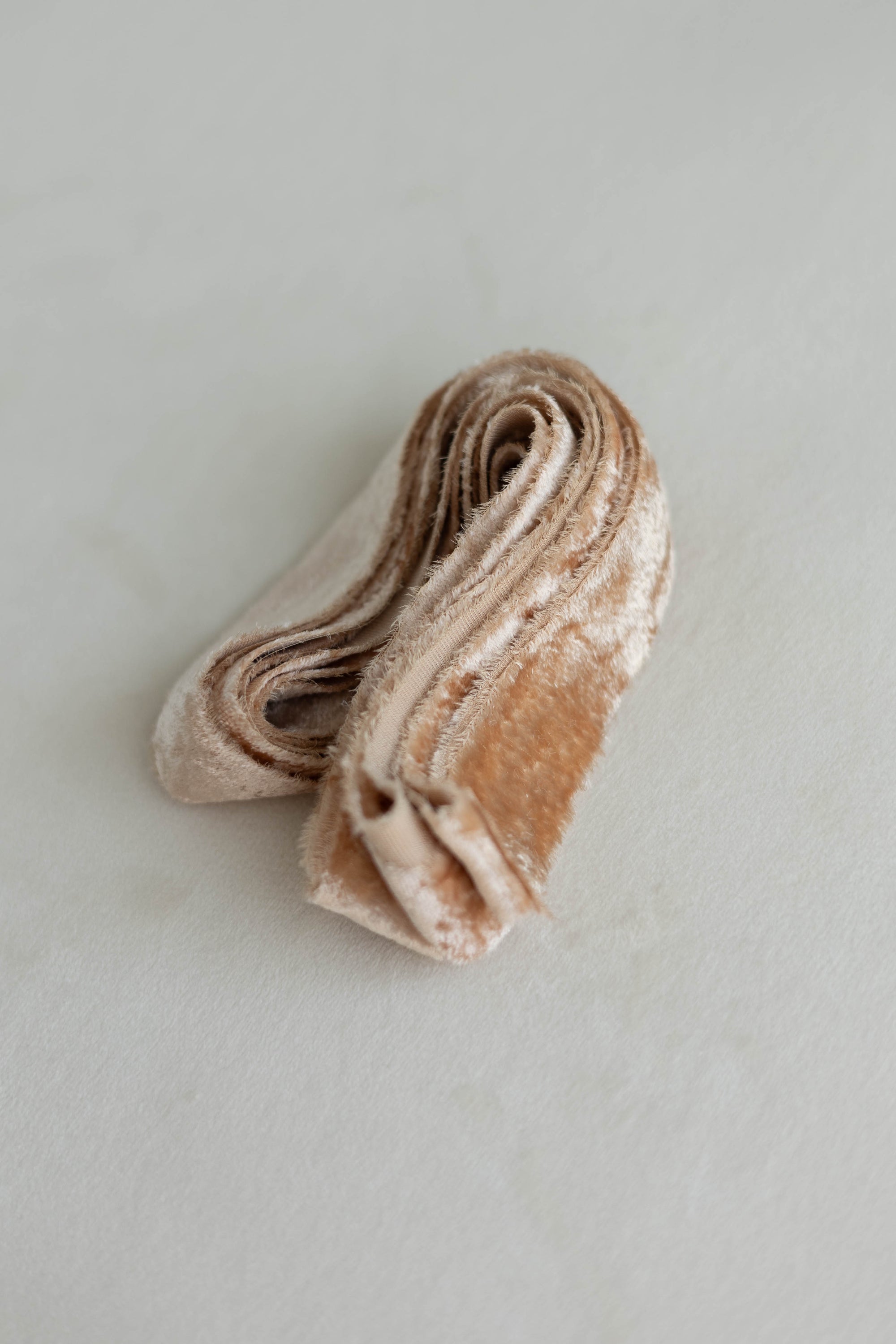 Velvet Silk Ribbon：Fox Brown
