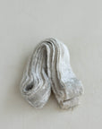 Velvet Silk Ribbon：Pale Silver