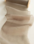 Gauze Silk Ribbon (Slightly Thicker)：Olive Brown