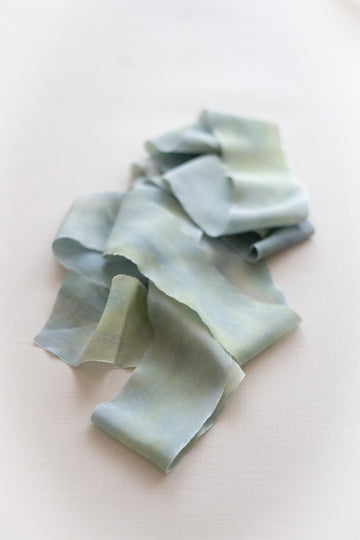 Marble Original Silk Ribbon：Water Lilies