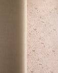 Double Sided Rollable Styling Surface  / Silk Jacquard (Blush Petal) x Velvet (Warm Beige)