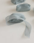 Crinkle Silk Ribbon：Ocean Whisper