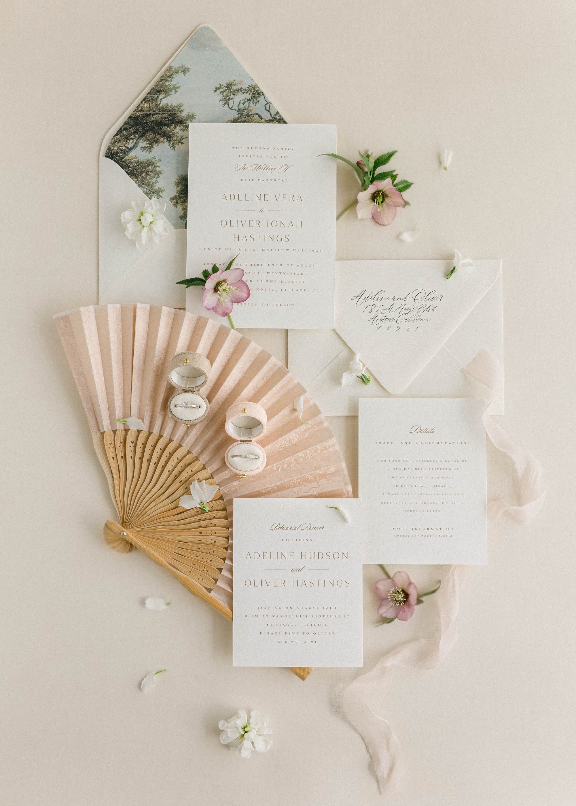 Double Sided Rollable Styling Surface  / Linen (Ivory) x Velvet (Greyish Pink)