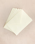 Silk Velvet Greeting Card【Oval】Leaf