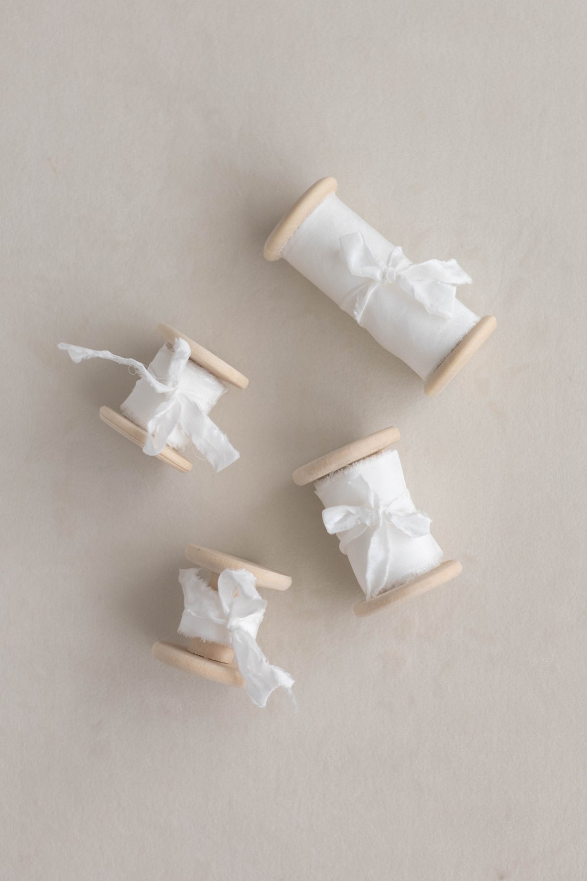 Silk White Ribbons Original Silk Ribbon:Pure White – Lademya Silks