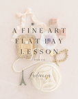 A Fine Art Flat Lay Lesson / フラットレイスタイリングレッスン 東京開催