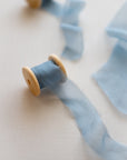Gauze Silk Ribbon：Dusk Blue