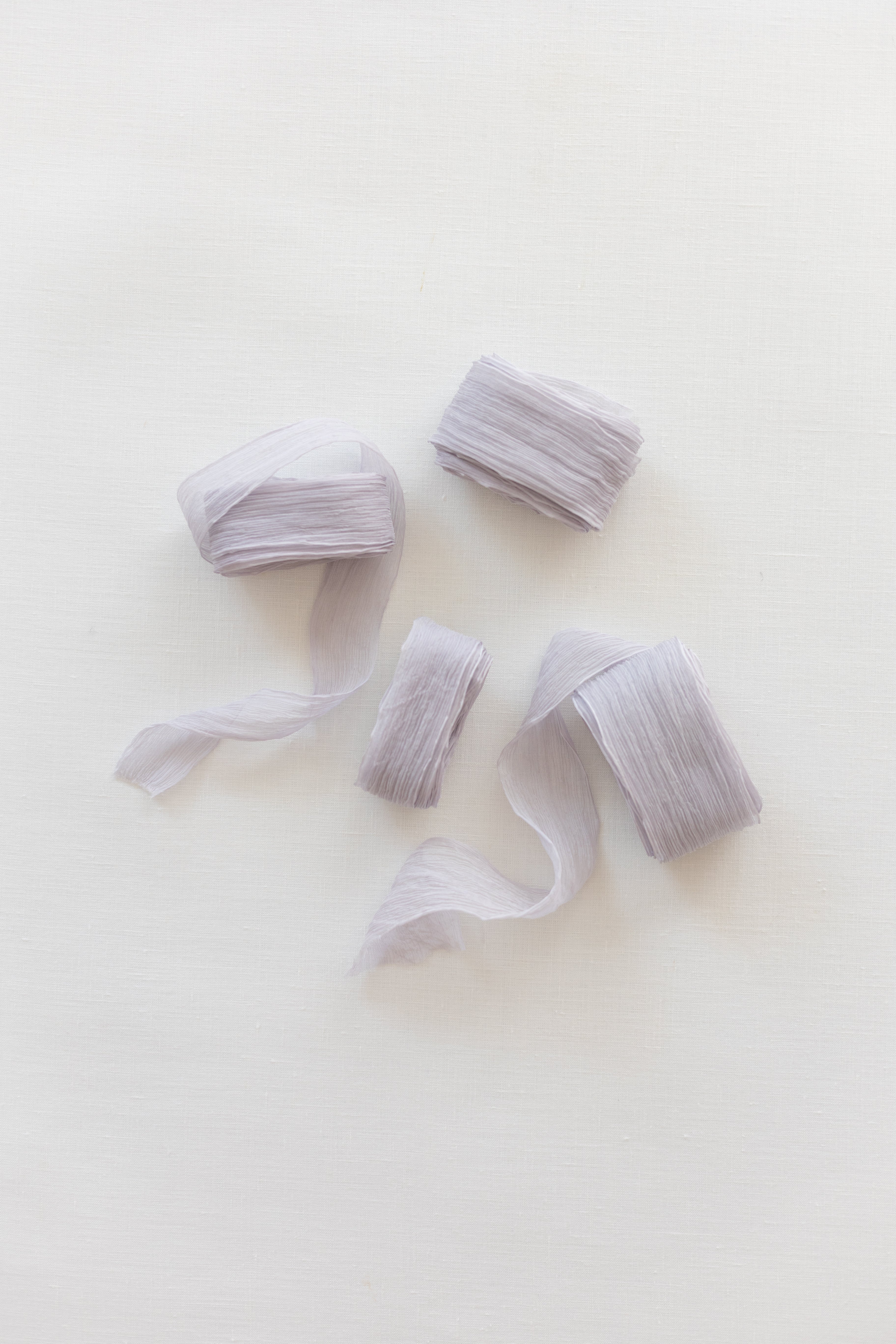 Crinkle Silk Ribbon – Lademya Silks