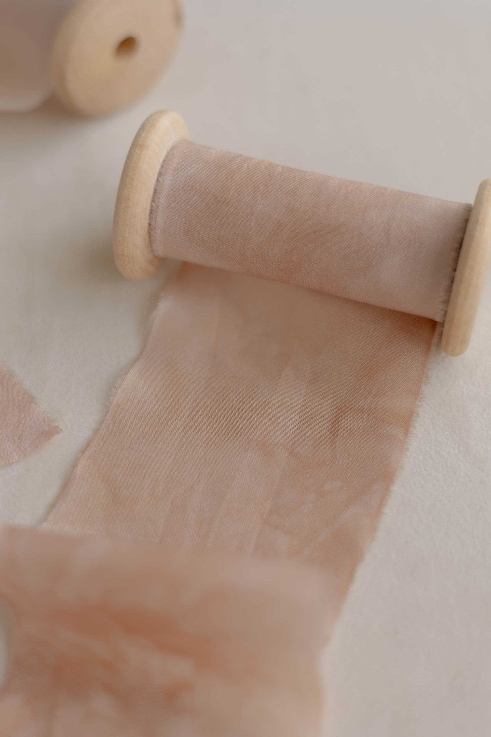 Marble Original Silk Ribbon：Rosy Cloud Haze