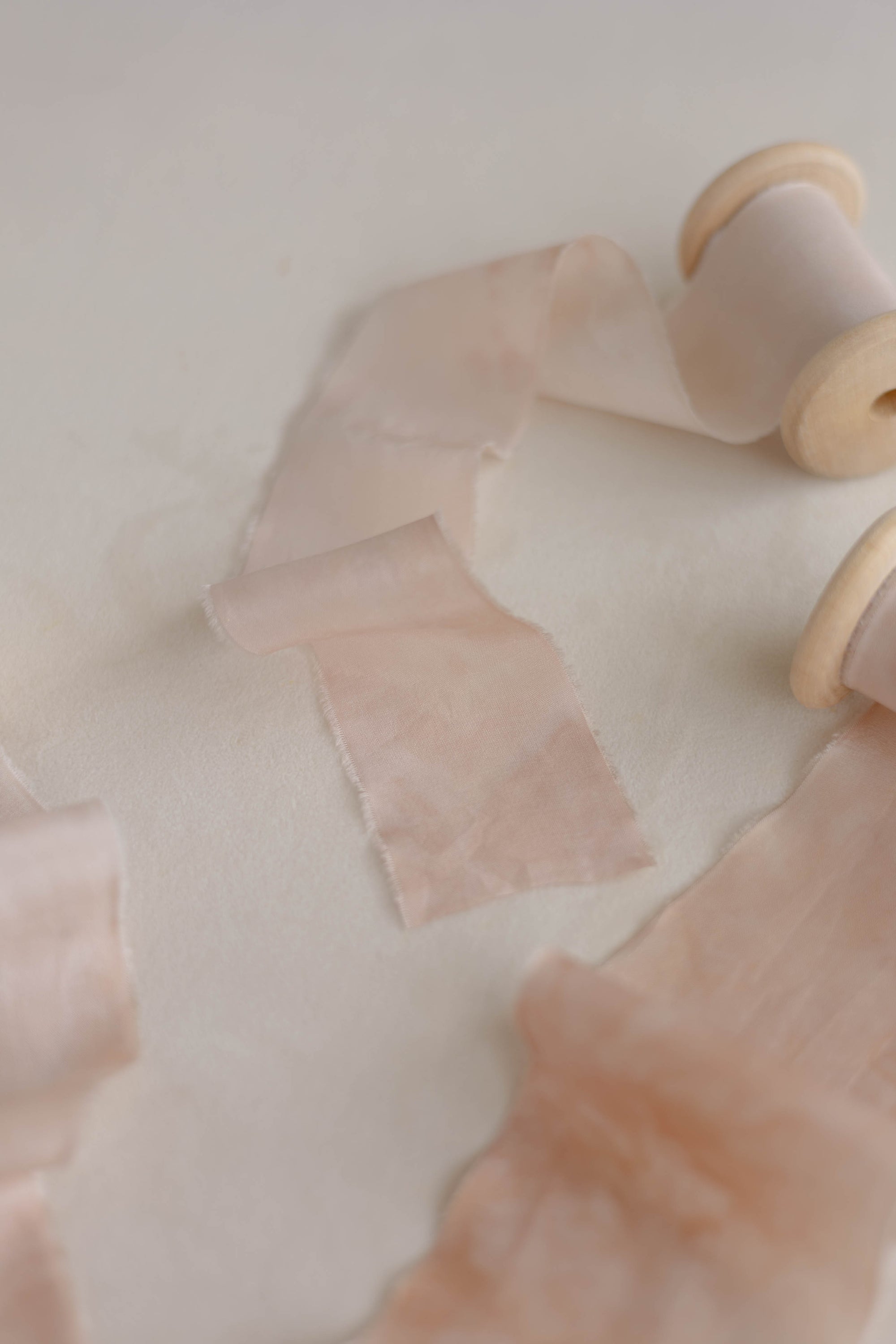 Marble Original Silk Ribbon：Rosy Cloud Haze